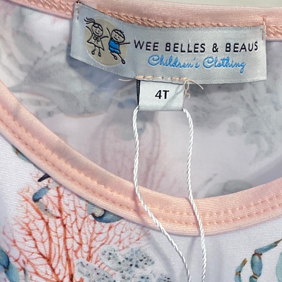 NWOT Wee Belles & Beaus Mommy Swimsuit Cover Up - Picture 4 of 6
